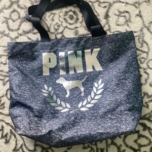 Victoria's Secret PINK Gray Tote Bag